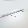 LED T5 Light fixture with fixing clips. (4ft, Cool White)